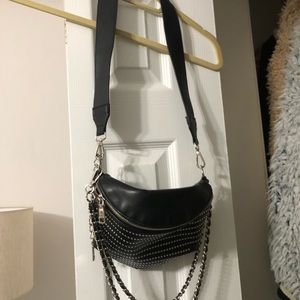 Steve Madden studded fling fanny pack